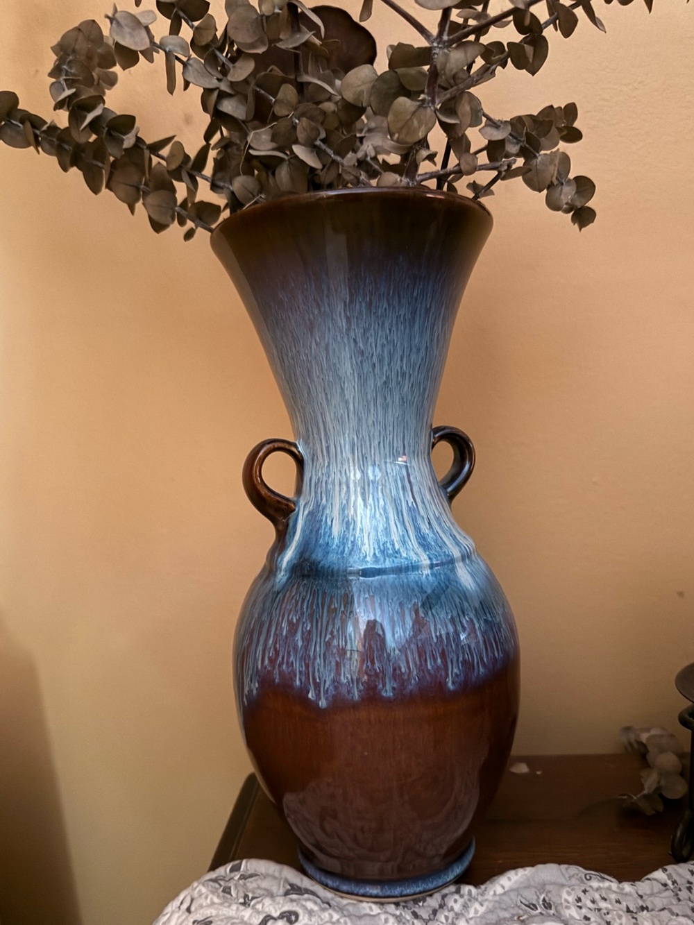 Bill Campbell Pottery 12” Vase